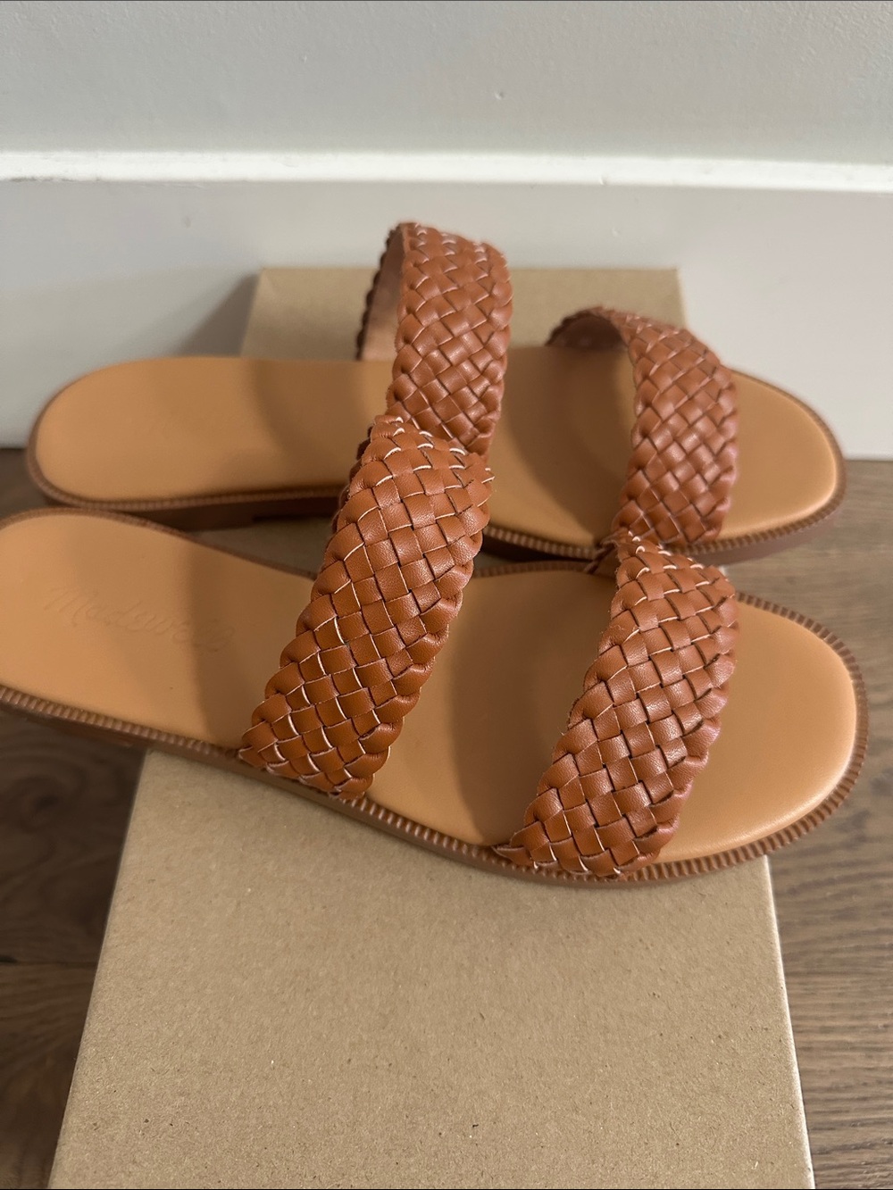Madewell Braided Double Strap Flat Slides - Picture 5 of 5